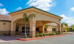 Front entrance of Rancho Bellagio
